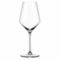 Calice da vino 500 ml h 24 cm in vetro trasparente con stelo lungo