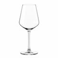 Calice da vino 550 ml in vetro trasparente 24 cm - coppa ampia a stelo lungo