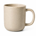 Tazza in ceramica 400 ml beige puntinata per bevande calde